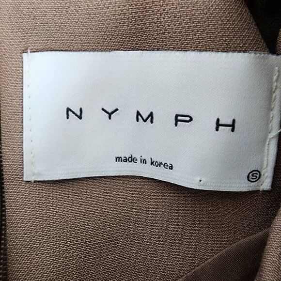 NYMPH Women's Classic Tie Neck Bodycon Dress Size S - Picture 9 of 10